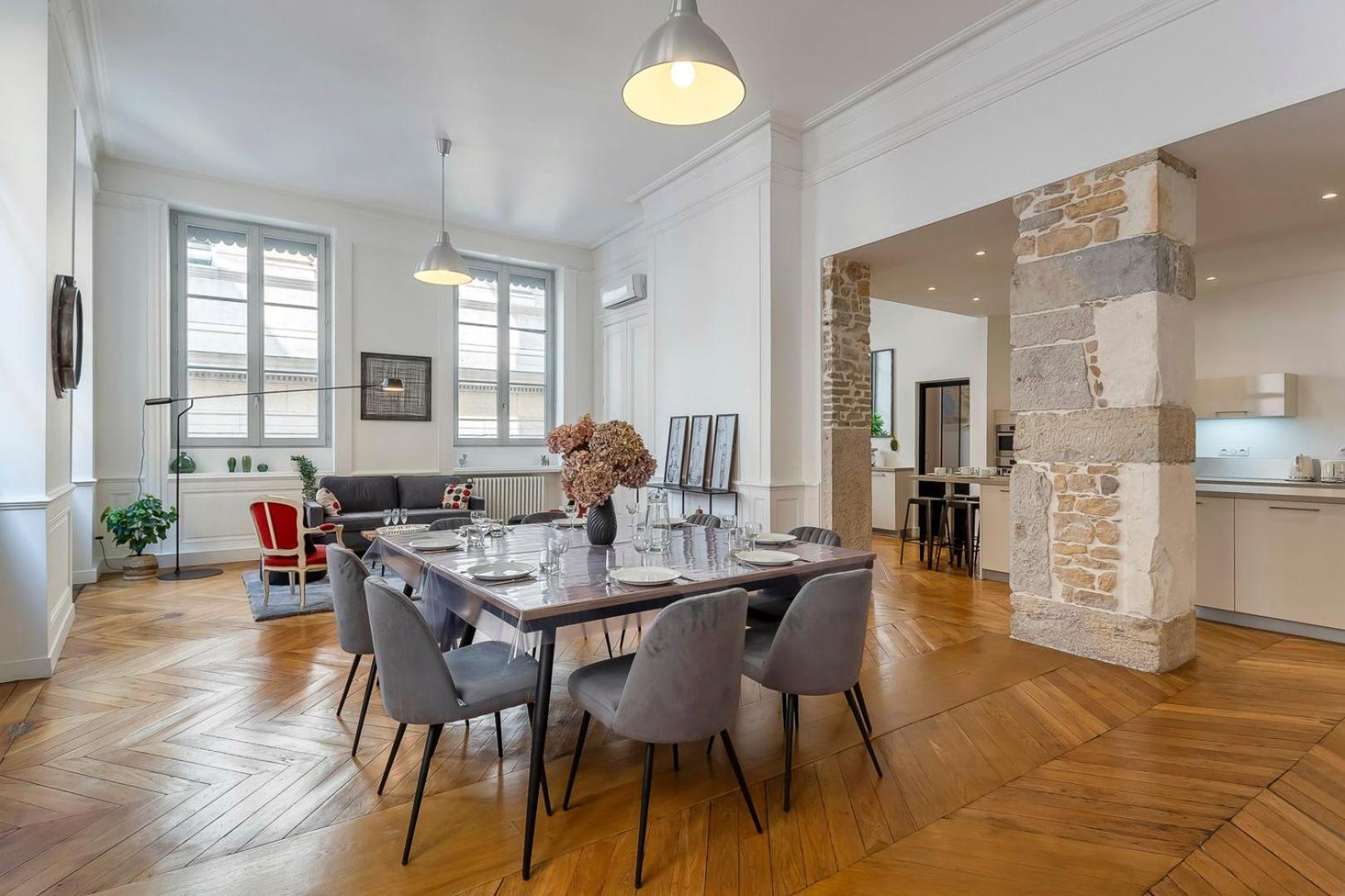 Charlie-Meublee Haut De Gamme-Duplex-260M2-Lyon 1 외부 사진