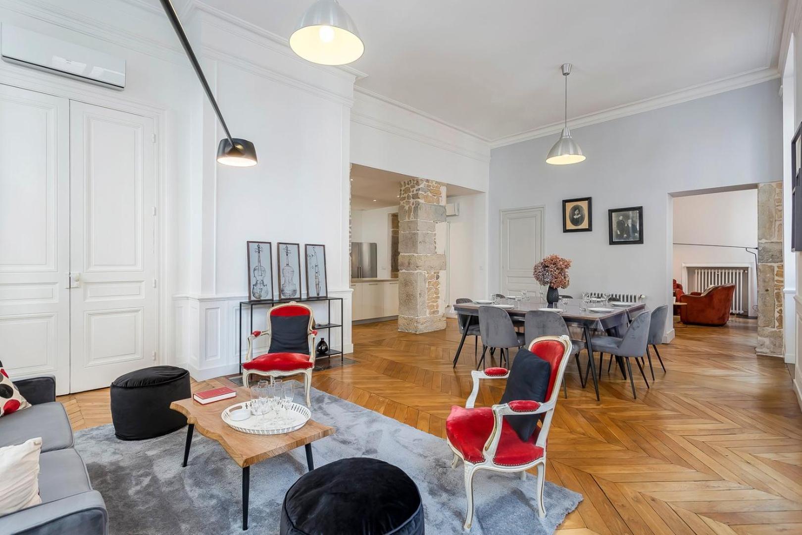 Charlie-Meublee Haut De Gamme-Duplex-260M2-Lyon 1 외부 사진